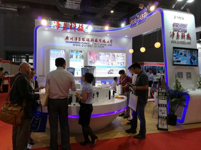 凈易科技在AQUATECH CHINA 2017上海國際水展