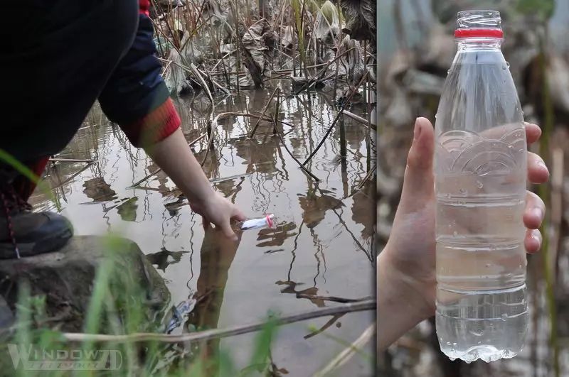 凈易單兵野外便攜式凈水器可以凈化河水等地表水