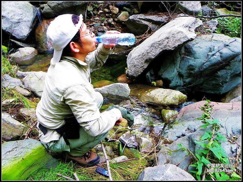 凈易單兵戶外凈水器可以將小溪水凈化為直接飲用水